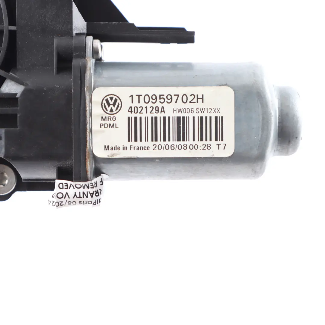 Skoda Octavia II Window Lifter Motor Passenger's Door Actuator - SKU rhd-1T0959702H - Part number 1T0959702H