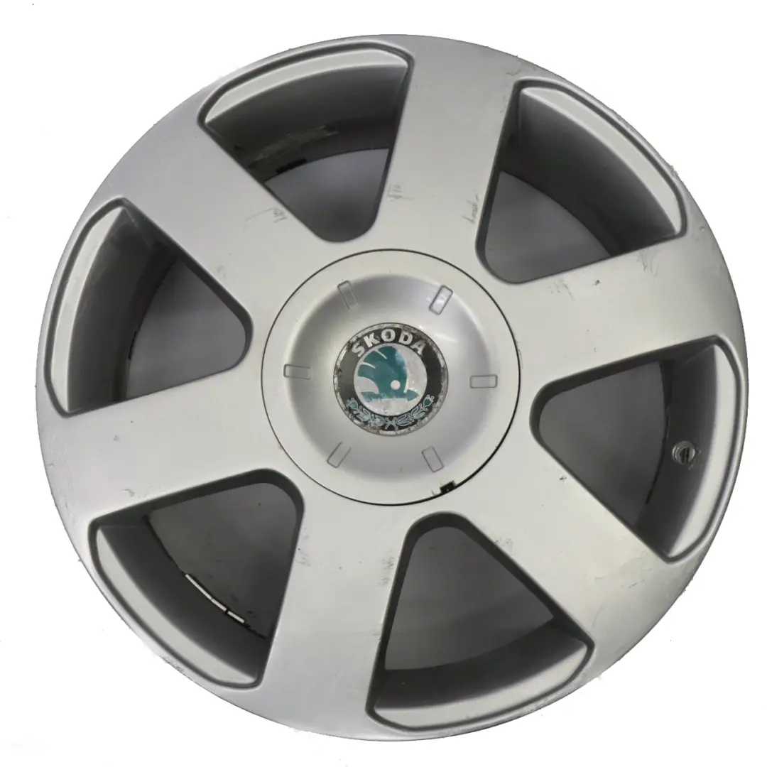 Skoda Octavia II Plata Llanta de aleación 6,5J 16" ET:50 1Z0601025B - SKU 1Z0601025B-1 - Número de pieza 1Z0601025B-1