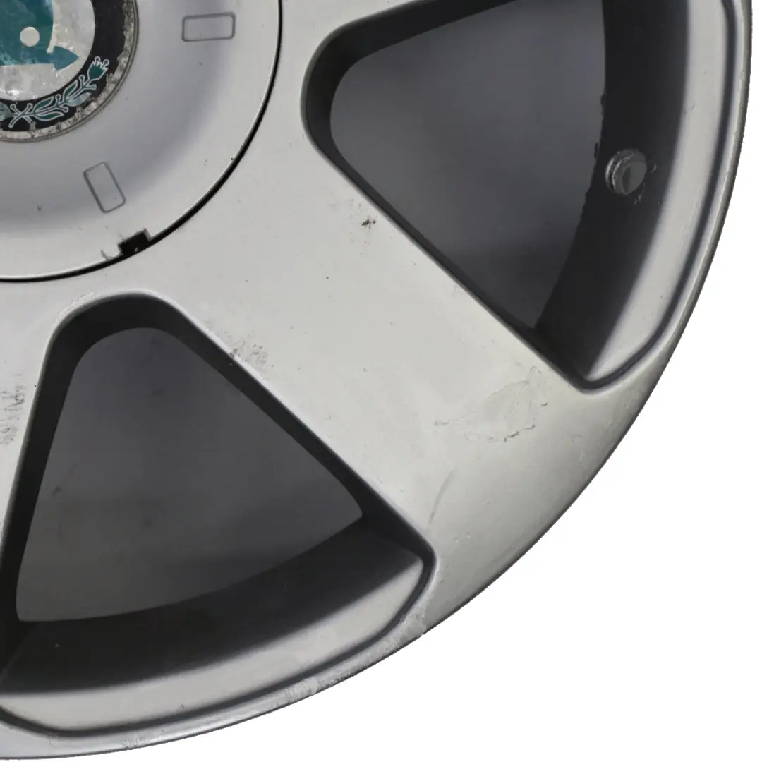 Skoda Octavia II Silver Alloy Wheel Rim 6,5J 16" ET:50 1Z0601025B - SKU 1Z0601025B-1 - Part number 1Z0601025B-1