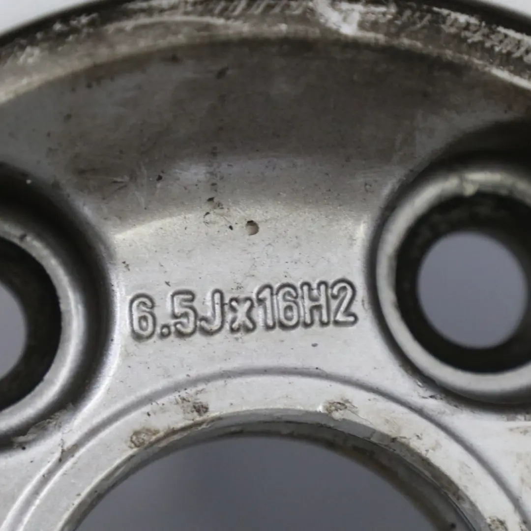 Cerchio in lega argento 6,5J 16" ET:50 per Skoda Octavia II con numero di parte 1Z0601025B Skoda Octavia II Cerchio in lega argento 6,5J 16" ET:50 - SKU 1Z0601025B-2 - Numero di parte 1Z0601025B