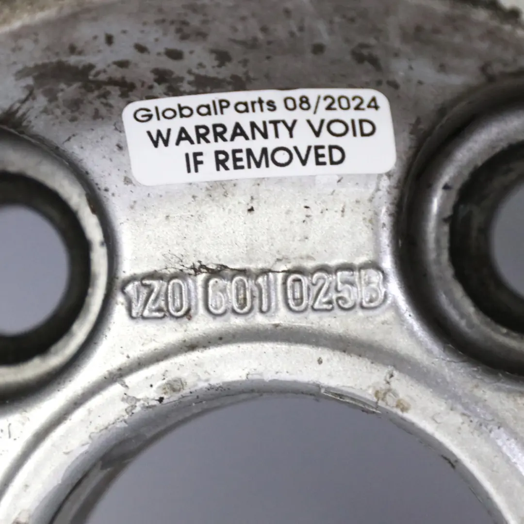 Alloy Wheel Rim 6,5J 16" ET:50 to Skoda Octavia II Silver with Part number 1Z0601025B Skoda Octavia II Silver Alloy Wheel Rim 6,5J 16" ET:50 - SKU 1Z0601025B-2 - Part number 1Z0601025B