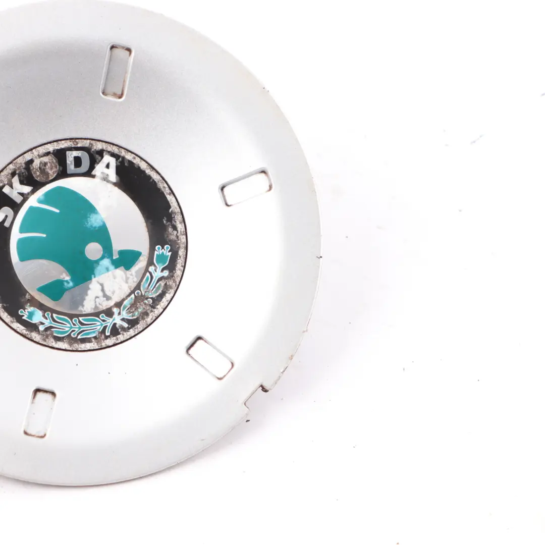 Skoda Octavia II Centre Wheel Trim Cover Silver - SKU 1Z0601149 - Part number 1Z0601149