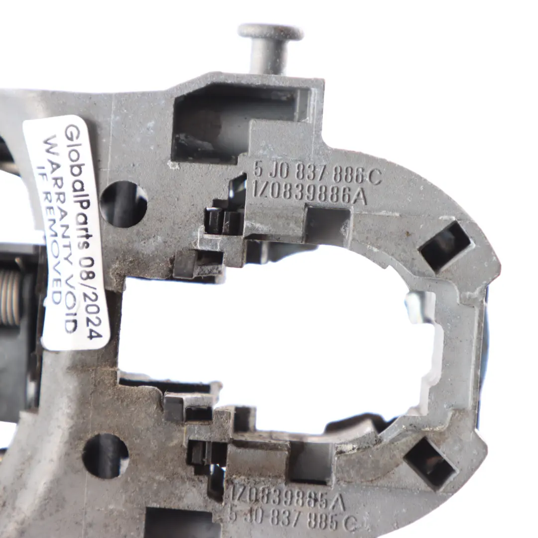 Skoda Octavia II Rear Inner Left N/S Door Handle Bracket Holder - SKU 1Z0839885 - Part number 1Z0839885