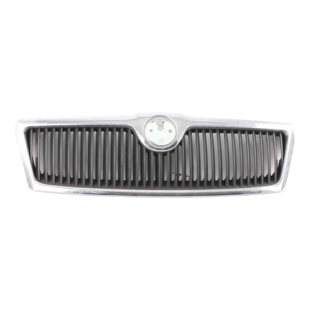 Skoda Octavia II Centre Upper Front Grille Radiator Trim Cover Panel - SKU 1Z0853668-1 - Part number 1Z0853668