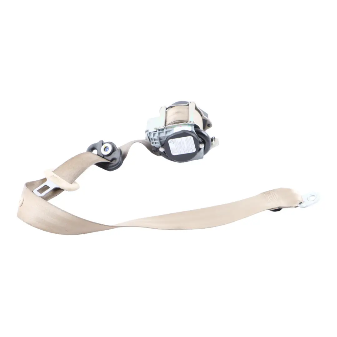 Skoda Octavia II Seat Belt Front Right O/S Safety Belt Cream - SKU 1Z0857702B - Part number 1Z0857702B