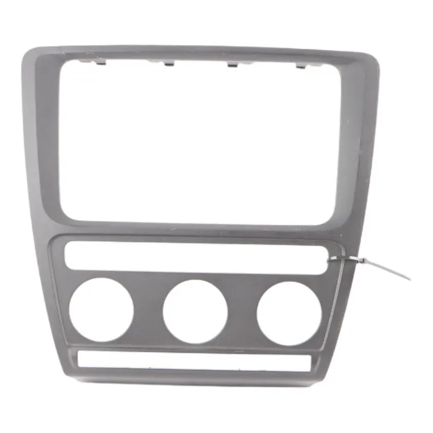 Centre Cover Dashboard Frame Trim Panel Black to Skoda Octavia II with Part number 1Z0858069CG Skoda Octavia II Centre Cover Dashboard Frame Trim Panel Black - SKU 1Z0858069CG - Part number 1Z0858069CG