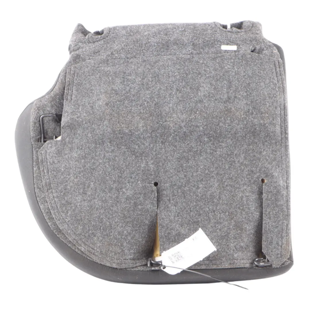 Left N/S Cloth Fabric Anthracite to Skoda Octavia II Seat Cover Rear with Part number 1Z0885405ED Skoda Octavia II Seat Cover Rear Left N/S Cloth Fabric Anthracite - SKU 1Z0885405ED - Part number 1Z0885405ED