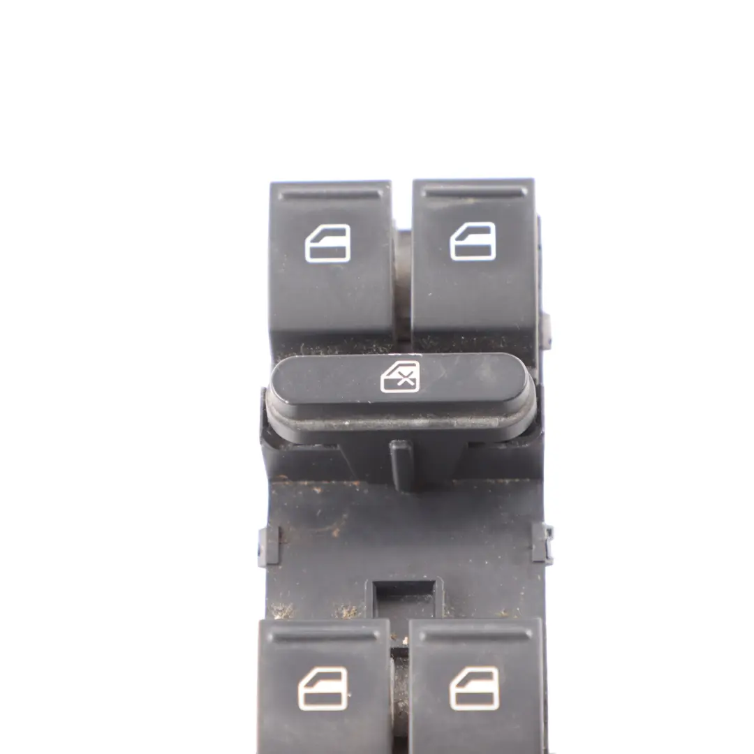 Skoda Octavia II Panel Sterowania Podnośnikiem Szyb Lewy Przód P - SKU 1Z0959858B - Numer Części 1Z0959858B