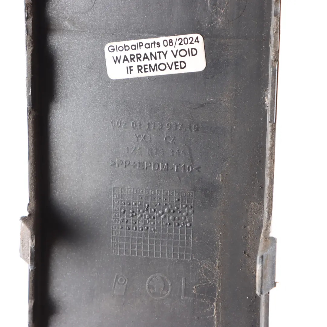 Bumper Rear Trim Panel Cover Hatchback Prince Blue Metallic F5X to Skoda Octavia II with Part number 1Z5813345-PRB Skoda Octavia II Bumper Rear Trim Panel Cover Hatchback Prince Blue Metallic F5X - SKU 1Z5813345-PRB - Part number 1Z5813345-PRB