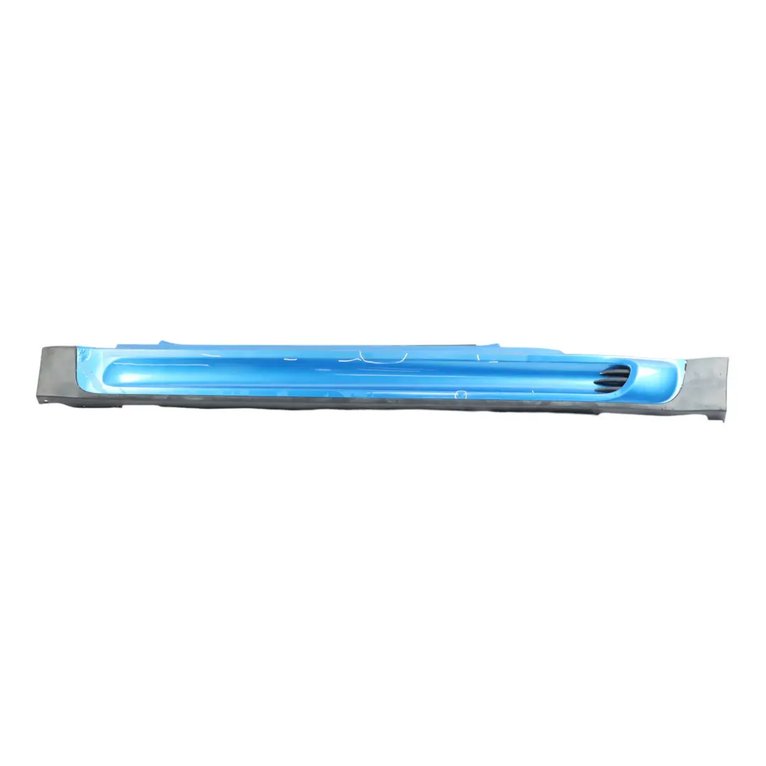 Left Door N/S Sill Skirt Side Trim Laser Blue Metallic - A59 to Mini R56 R57 JCW with Part number 2156417 Mini R56 R57 JCW Left Door N/S Sill Skirt Side Trim Laser Blue Metallic - A59 - SKU 2156417-LAB - Part number 2156417