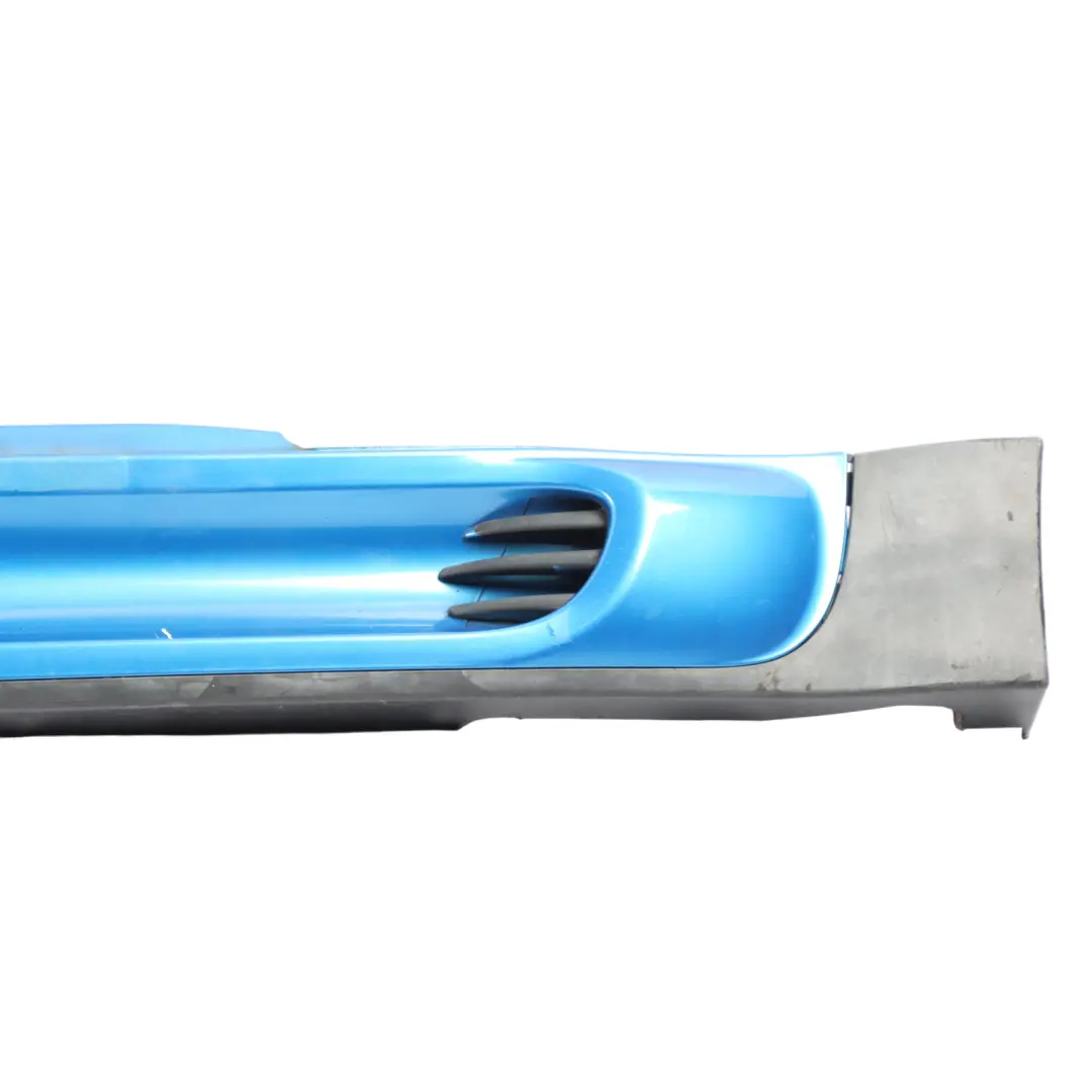 Left Door N/S Sill Skirt Side Trim Laser Blue Metallic - A59 to Mini R56 R57 JCW with Part number 2156417 Mini R56 R57 JCW Left Door N/S Sill Skirt Side Trim Laser Blue Metallic - A59 - SKU 2156417-LAB - Part number 2156417