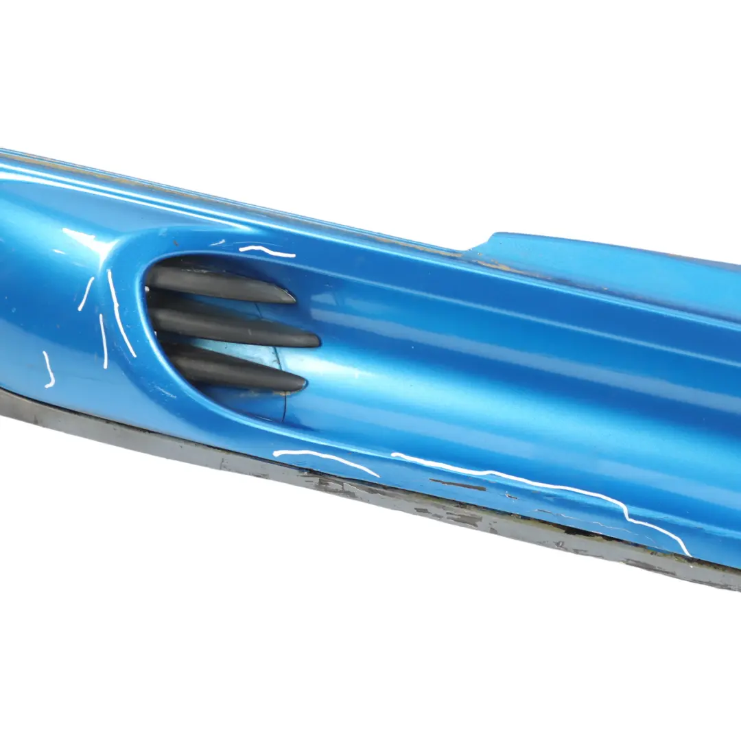 Right Door O/S Sill Skirt Side Laser Blue Metallic - A59 to Mini R56 R57 JCW with Part number 2156418 Mini R56 R57 JCW Right Door O/S Sill Skirt Side Laser Blue Metallic - A59 - SKU 2156418-LAB - Part number 2156418
