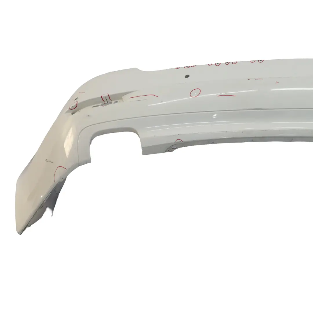 BMW F10 Rear Bumper Panel PDC Covering Alpinweiss Alpine White - 300 - SKU 2182408-AW - Part number 2182408