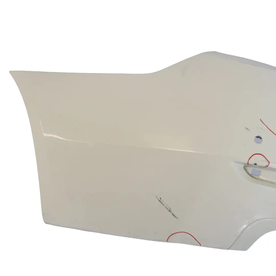 Bumper Panel PDC Covering Alpinweiss Alpine White - 300 to BMW F10 Rear with Part number 2182408 BMW F10 Rear Bumper Panel PDC Covering Alpinweiss Alpine White - 300 - SKU 2182408-AW - Part number 2182408