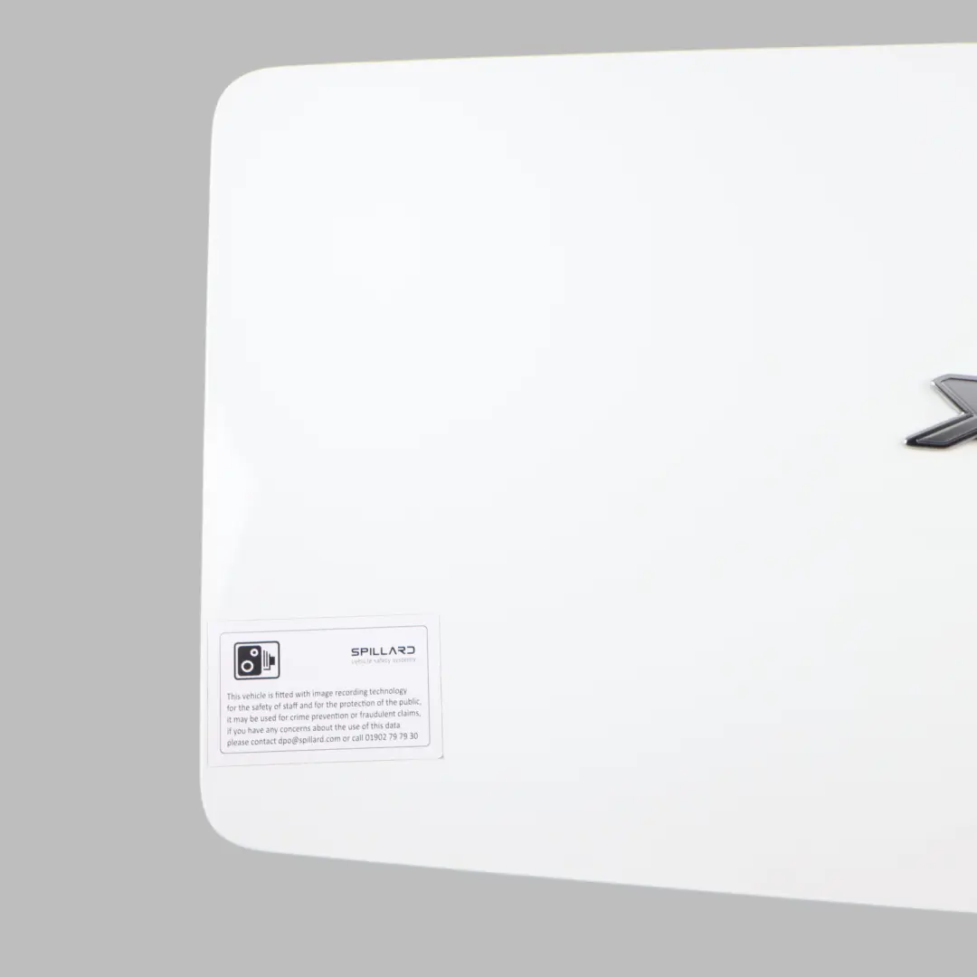 FTG Compartment Storage Right O/S Flap Cap Cover White to DAF XG 530 with Part number 2197076 DAF XG 530 FTG Compartment Storage Right O/S Flap Cap Cover White - SKU 2197076-WHI - Part number 2197076