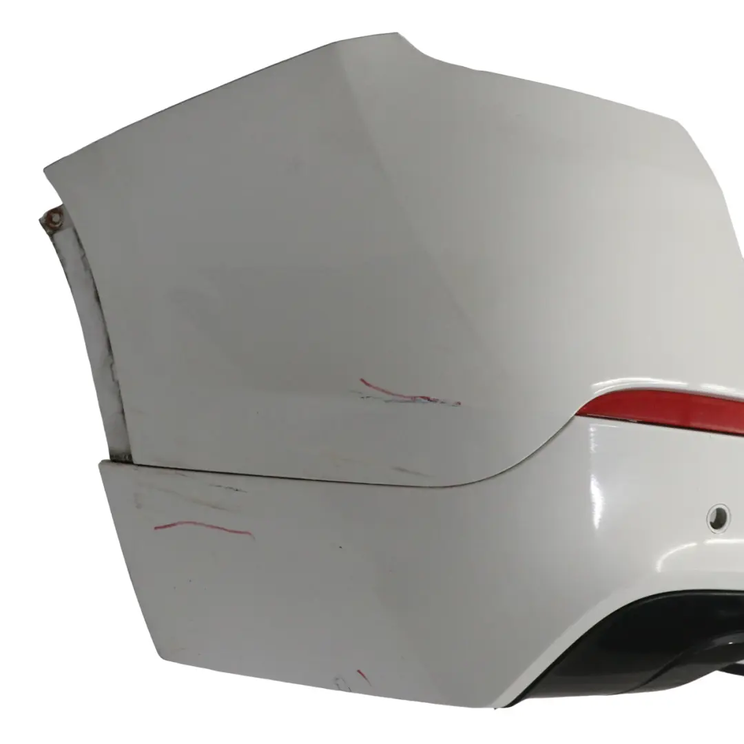 Bumper M Sport Trim Panel PDC Alpinweiss White - 300 to BMW X1 E84 Rear with Part number 2212611 BMW X1 E84 Rear Bumper M Sport Trim Panel PDC Alpinweiss White - 300 - SKU 2212611-AW1 - Part number 2212611