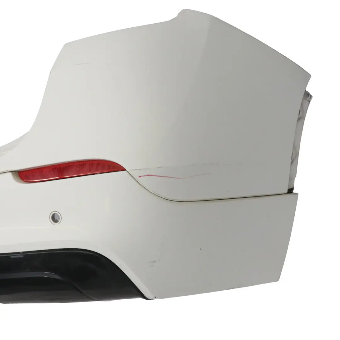 BMW X1 E84 Zderzak Tylny M-Pakiet PDC Alpinweiss 3 Biały - 300 - SKU 2212611-AW1 - Numer Części 2212611