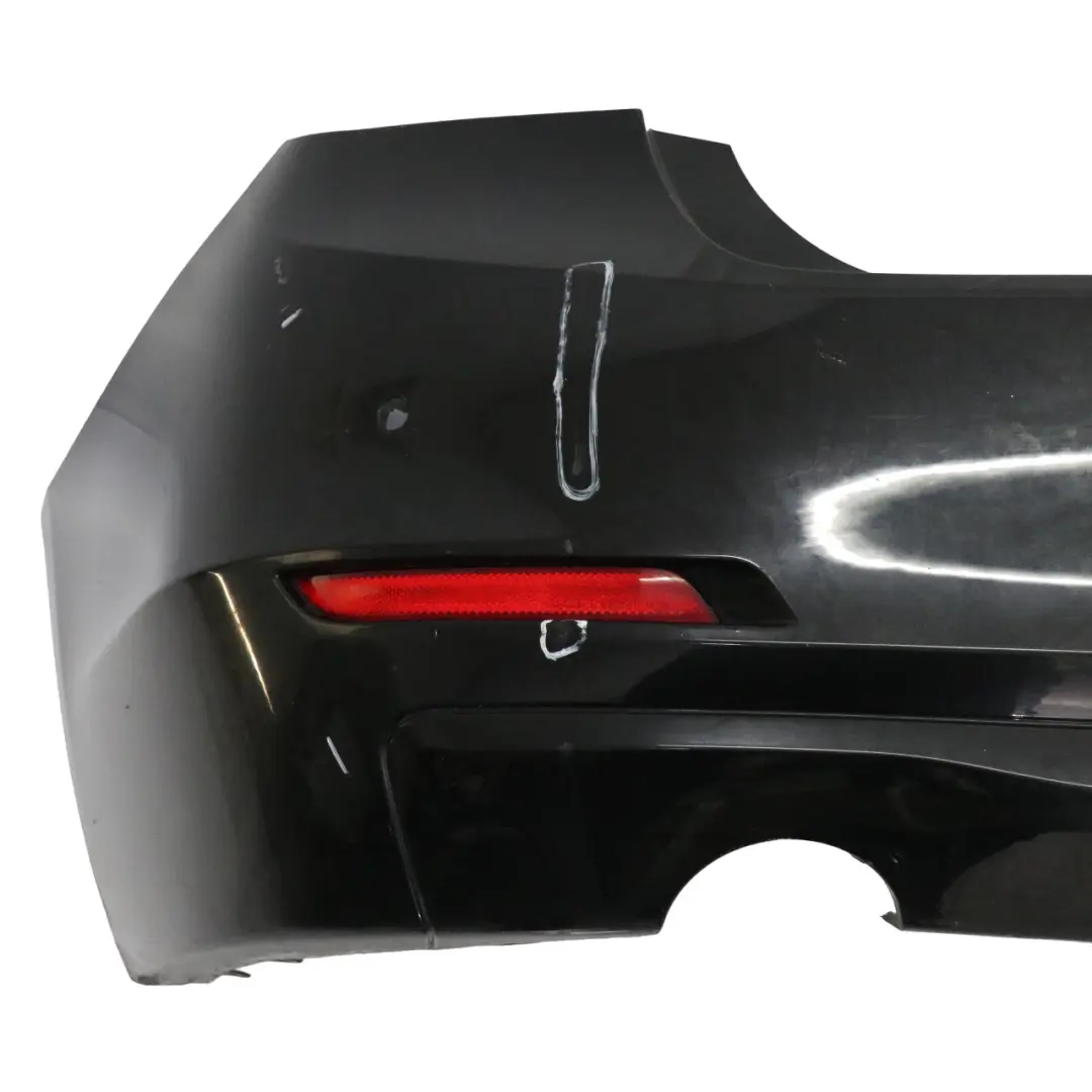 BMW F30 Rear Bumper Trim Panel Covering PDC Black Sapphire Metallic - 475 - SKU 2239981-BS1 - Part number 2239981