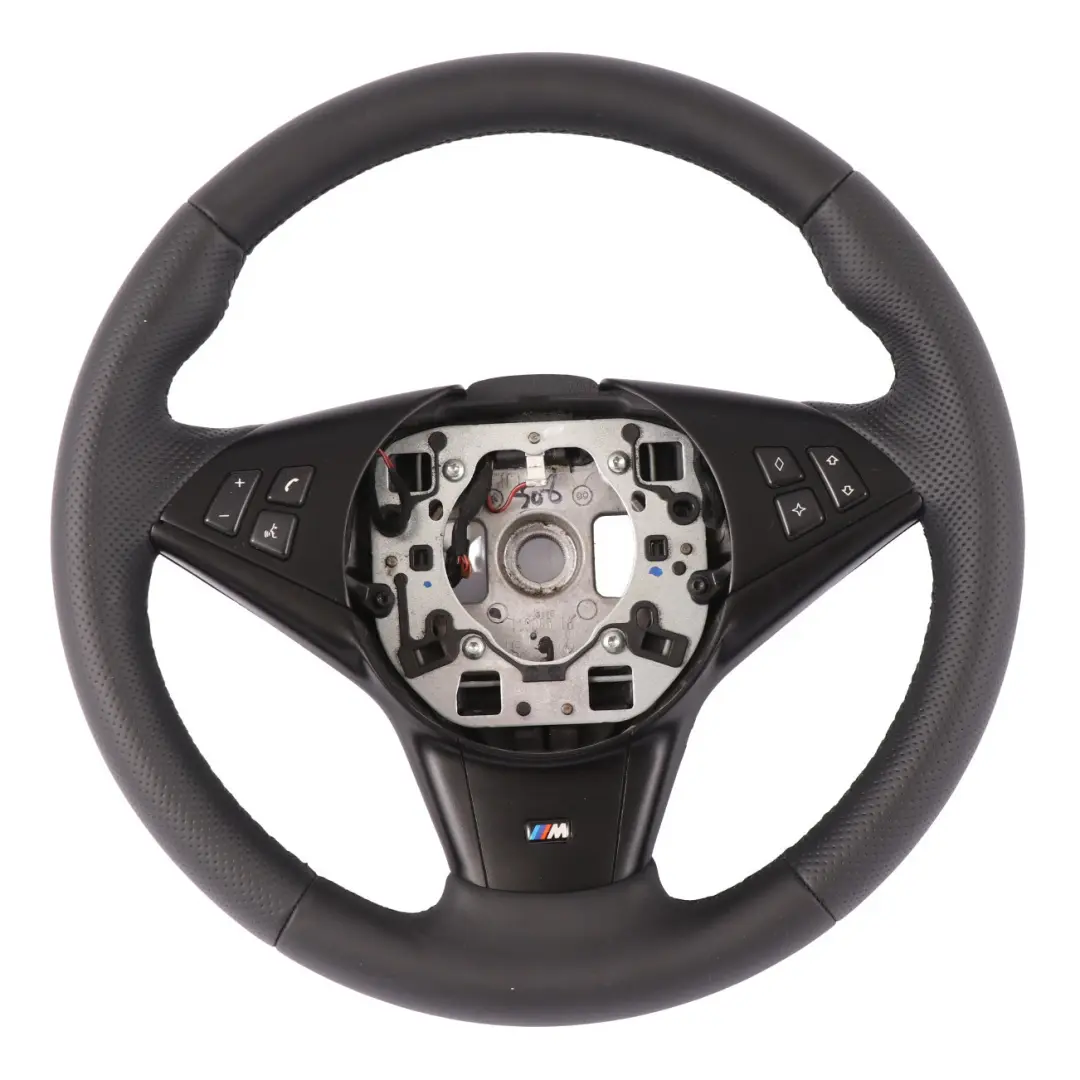 BMW E60 E61 E63 E64 NUEVO Cuero M Sport Volante Negro Hilo - SKU 2283939-3 - Número de pieza 2283939