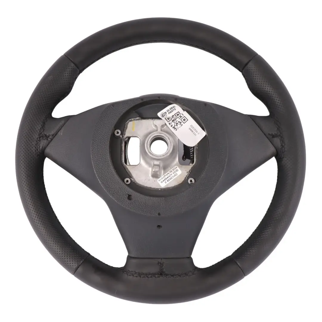 NUOVO Volante in Pelle M Sport Filo Nero per BMW E60 E61 E63 E64 con numero di parte 2283939 BMW E60 E61 E63 E64 NUOVO Volante in Pelle M Sport Filo Nero - SKU 2283939-3 - Numero di parte 2283939