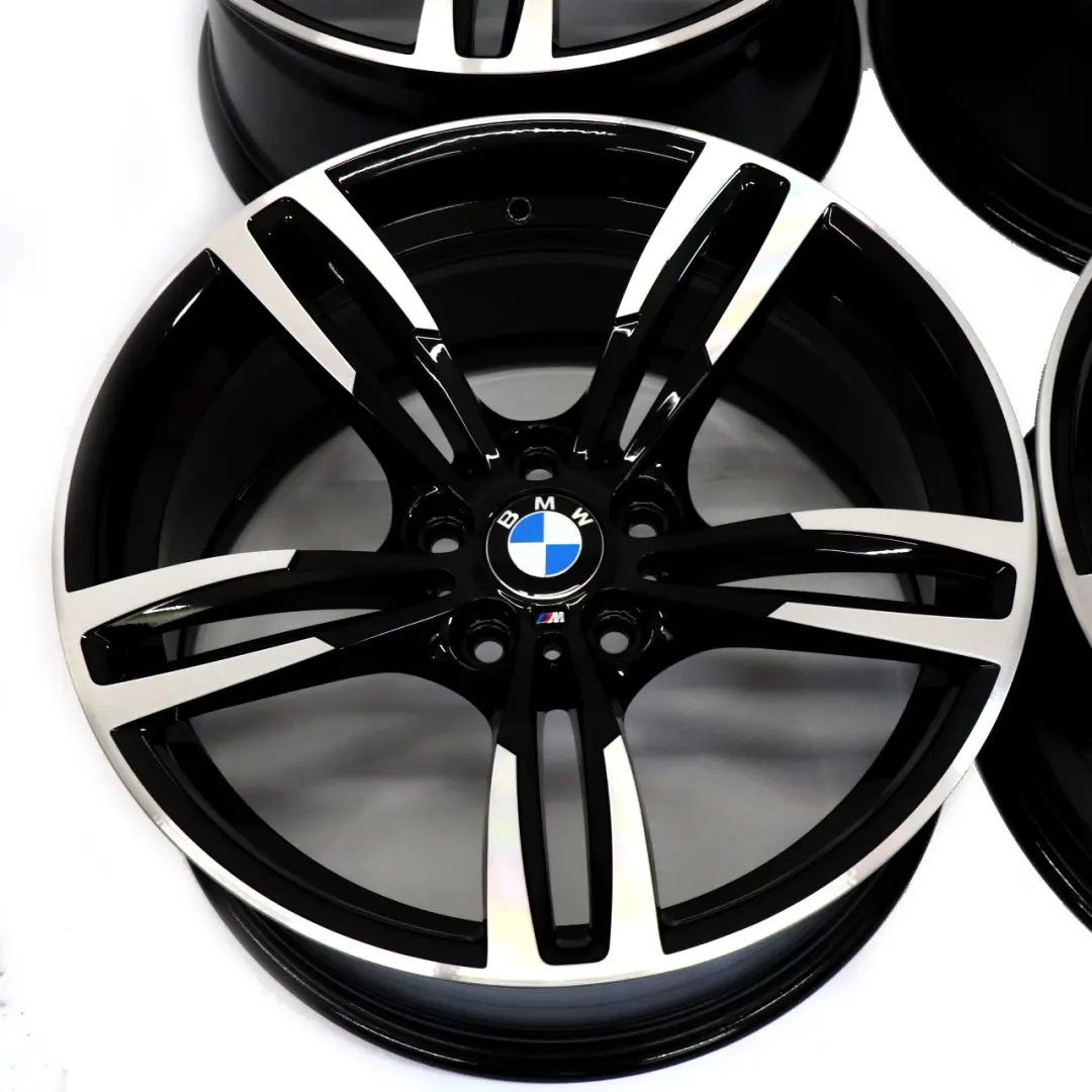 BMW F80 M3 F82 M4 Juego Llantas Aleación 19" M Doble Radio 437 2284755 2284756 - SKU 2284755/2284756 - Número de pieza 2284755/2284756