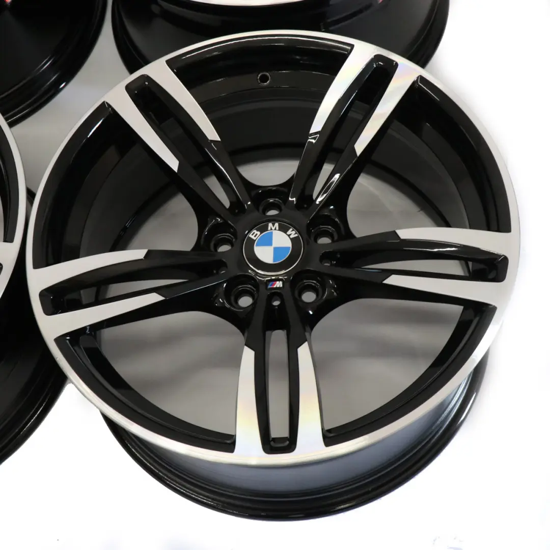 BMW F80 M3 F82 M4 Wheel Alloy Rims Set 19" M Double Spoke 437 2284755 2284756 - SKU 2284755/2284756 - Part number 2284755/2284756