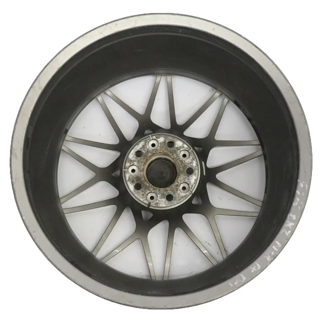 Ferric Grau Hinterrad Felge 20" M Sternspeiche 666 10J BMW F80 M3 - SKU 2287501-1 - Teilenummer 2287501