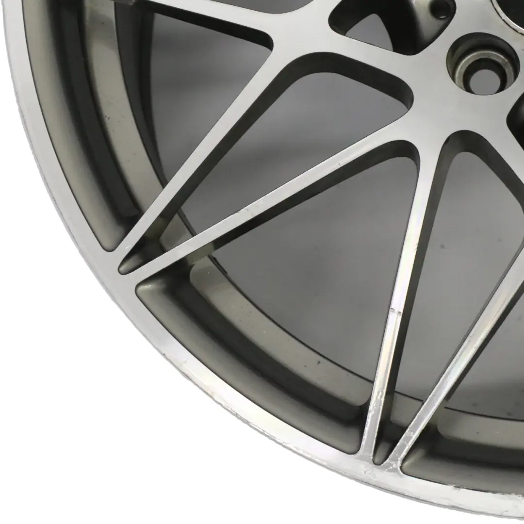 Ferric Grau Hinterrad Felge 20" M Sternspeiche 666 10J BMW F80 M3 - SKU 2287501-1 - Teilenummer 2287501