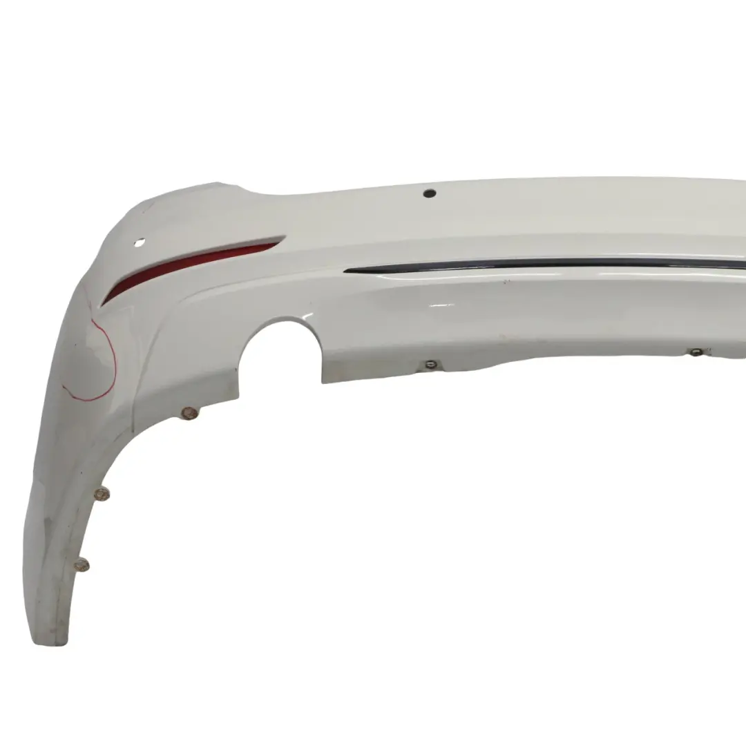 BMW F31 Touring Rear Bumper Trim Panel PDC Alpinweiss 3 White - 300 - SKU 2295238-AW - Part number 2295238