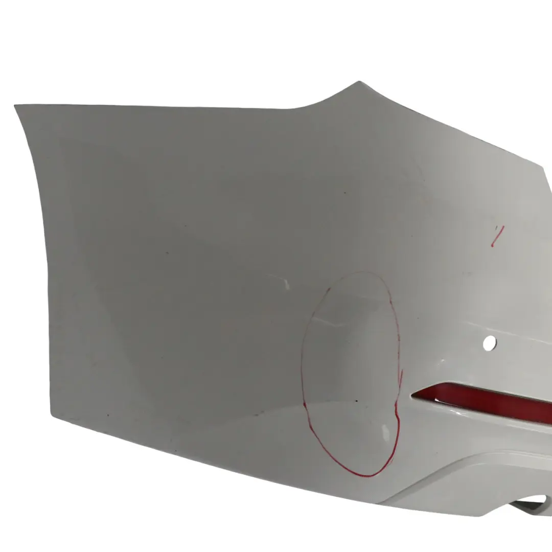 BMW F31 Touring Rear Bumper Trim Panel PDC Alpinweiss 3 White - 300 - SKU 2295238-AW - Part number 2295238