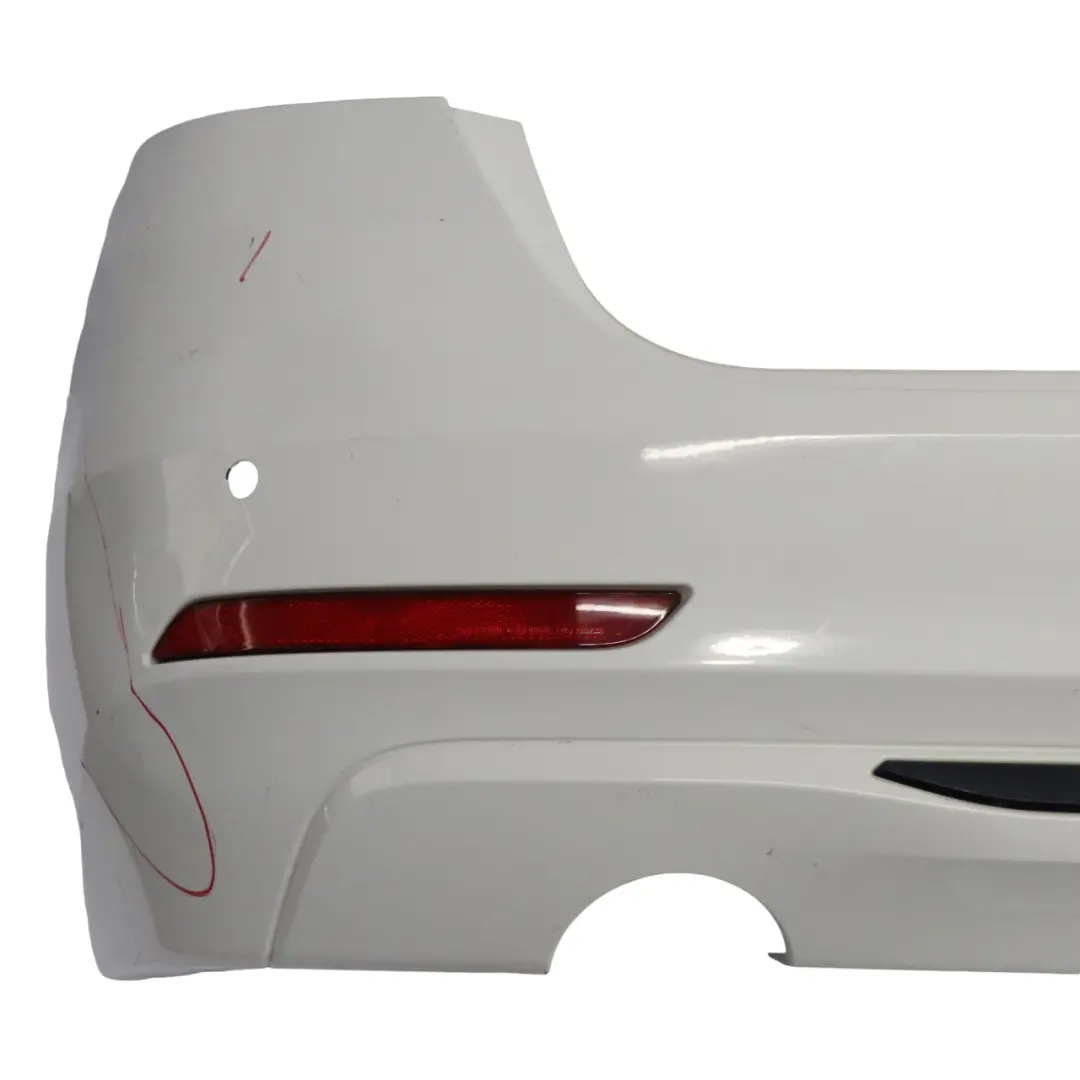 BMW F31 Touring Rear Bumper Trim Panel PDC Alpinweiss 3 White - 300 - SKU 2295238-AW - Part number 2295238