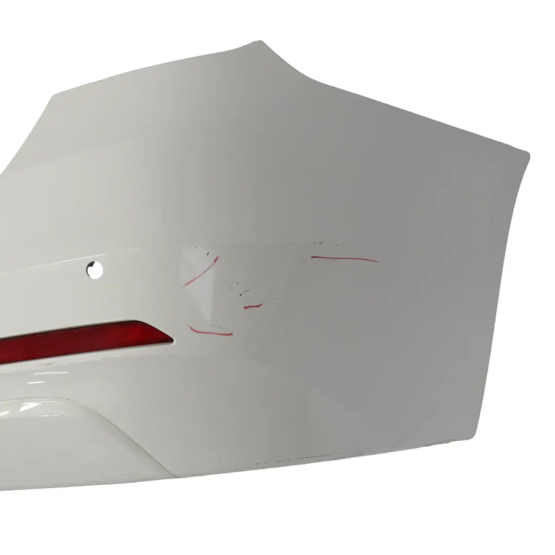 BMW F31 Touring Rear Bumper Trim Panel PDC Alpinweiss 3 White - 300 - SKU 2295238-AW - Part number 2295238