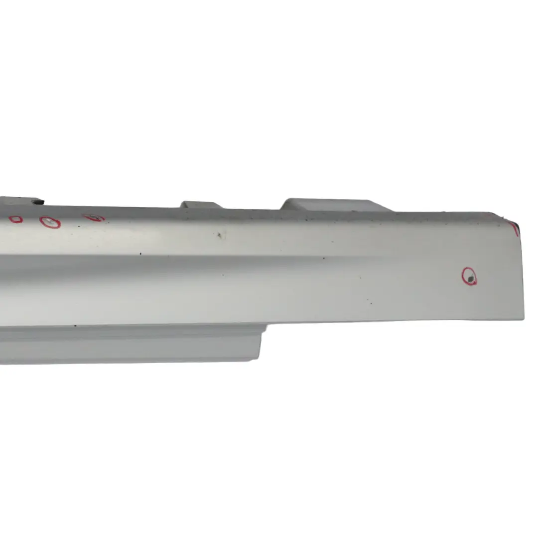 Side Skirt M Sport M5 Sill Cover Panel Left N/S Glacier Silver - A83 to BMW F10 F11 with Part number 2298067 BMW F10 F11 Side Skirt M Sport M5 Sill Cover Panel Left N/S Glacier Silver - A83 - SKU 2298067-GSB - Part number 2298067