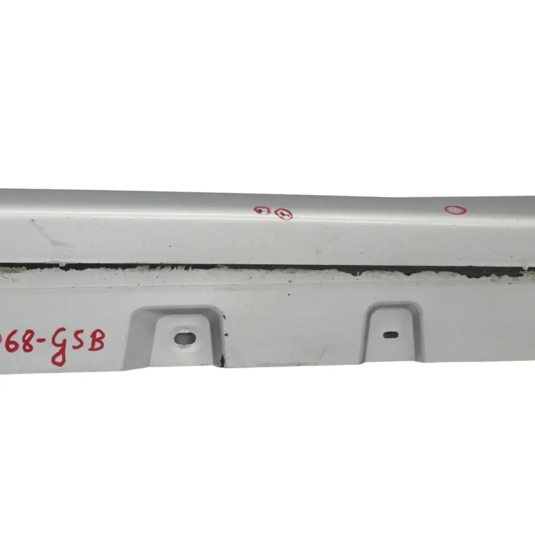 Door Sill Cover Skirt Panel Right O/S Glacier Silver - A83 to BMW F10 F11 M Sport with Part number 2298068 BMW F10 F11 M Sport Door Sill Cover Skirt Panel Right O/S Glacier Silver - A83 - SKU 2298068-GSB - Part number 2298068