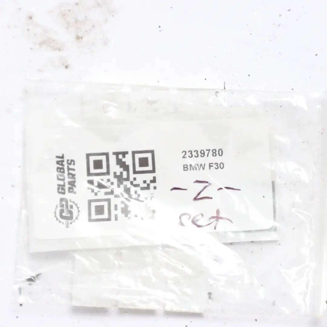 Bmw 3 Series F30 F31 F34 Xdrive Rubber Mats Front 2365968 - SKU RHD-2339780 - Part number 2339780