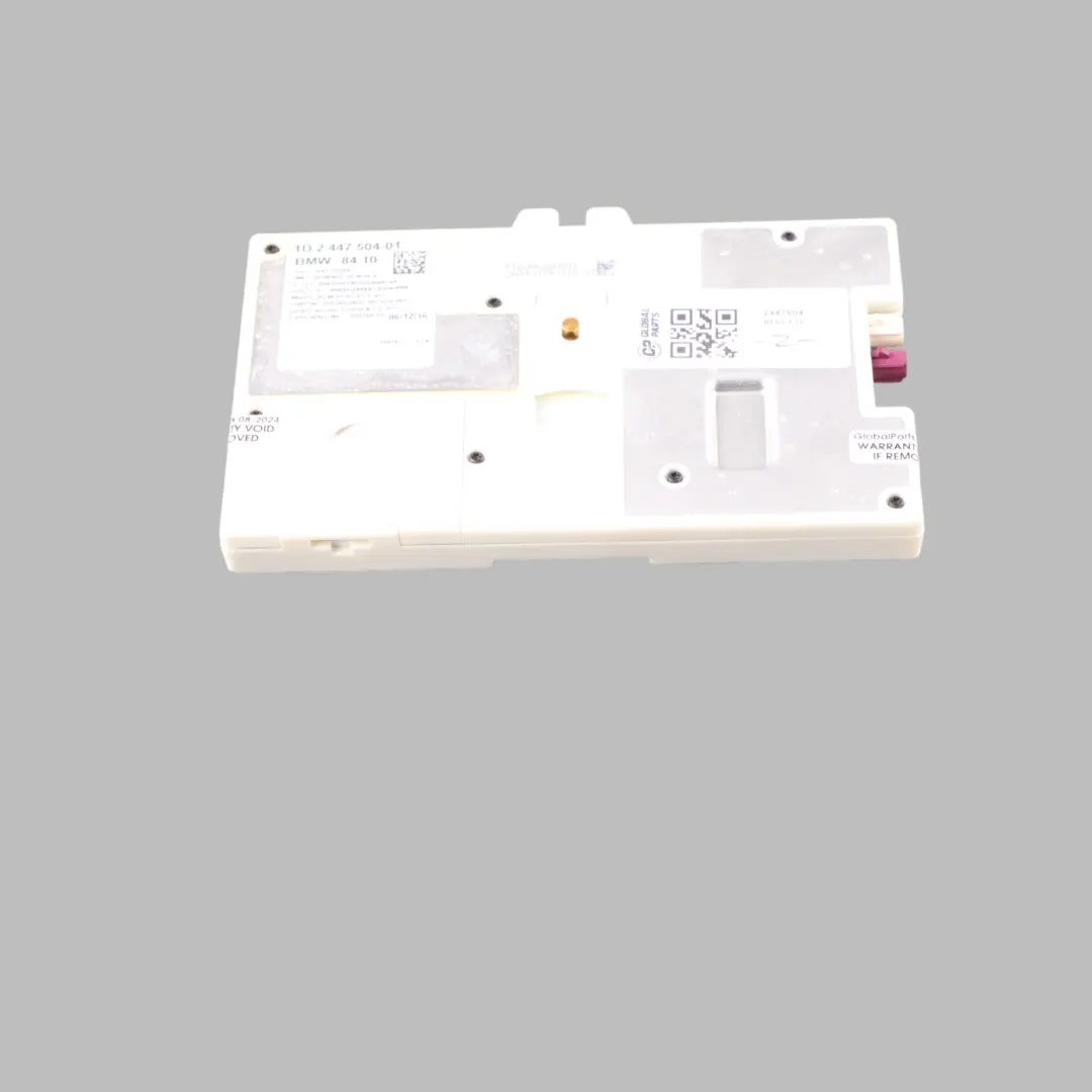 Telematics Control Unit Module ATM ECE 4G to BMW F15 with Part number 2447504 BMW F15 Telematics Control Unit Module ATM ECE 4G - SKU 9843930-1 - Part number 2447504