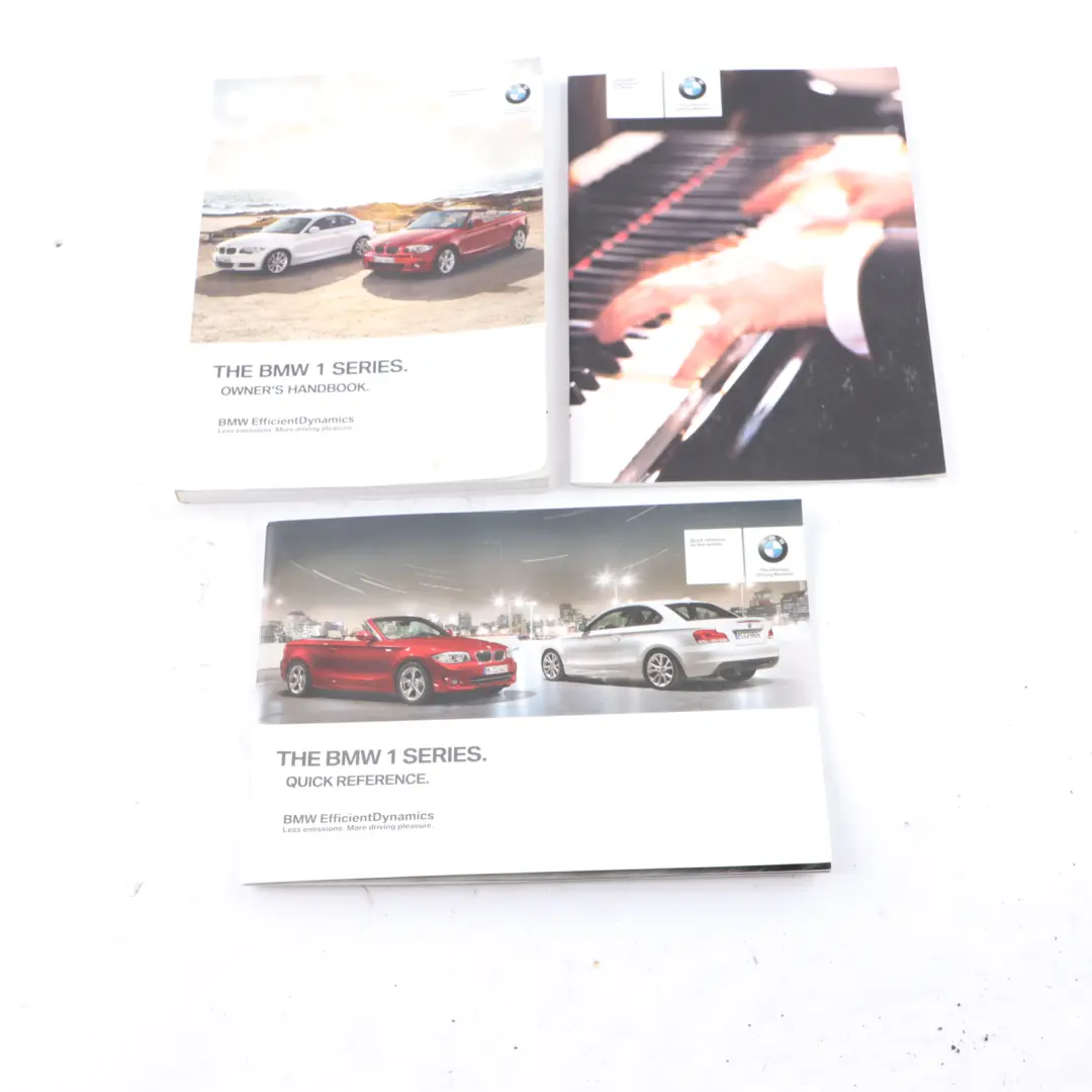 Owner's Handbook Reference Book Wallet Case Set to BMW E82 E88 with Part number 2606782 BMW E82 E88 Owner's Handbook Reference Book Wallet Case Set - SKU 2606782 - Part number 2606782