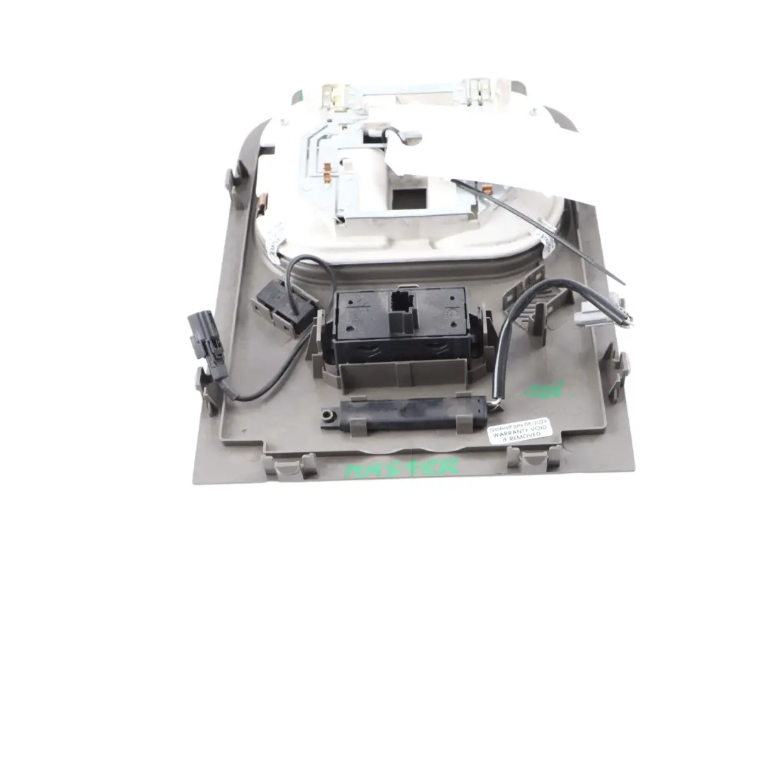 Renault Master Interior Roof Light Lamp Headliner Hazard Button Panel - SKU 264300010R - Part number 264300010R