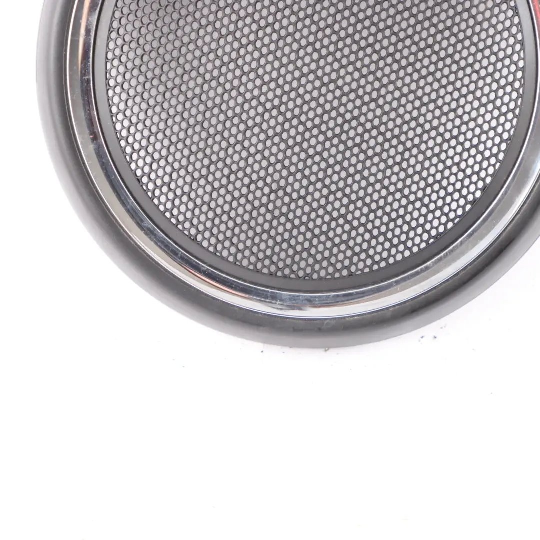 Front Door Left N/S Lower Speaker Cover Chrome Ambient Light Trim to Mini R57 with Part number 2757985 Mini R57 Front Door Left N/S Lower Speaker Cover Chrome Ambient Light Trim - SKU 2757985-1 - Part number 2757985