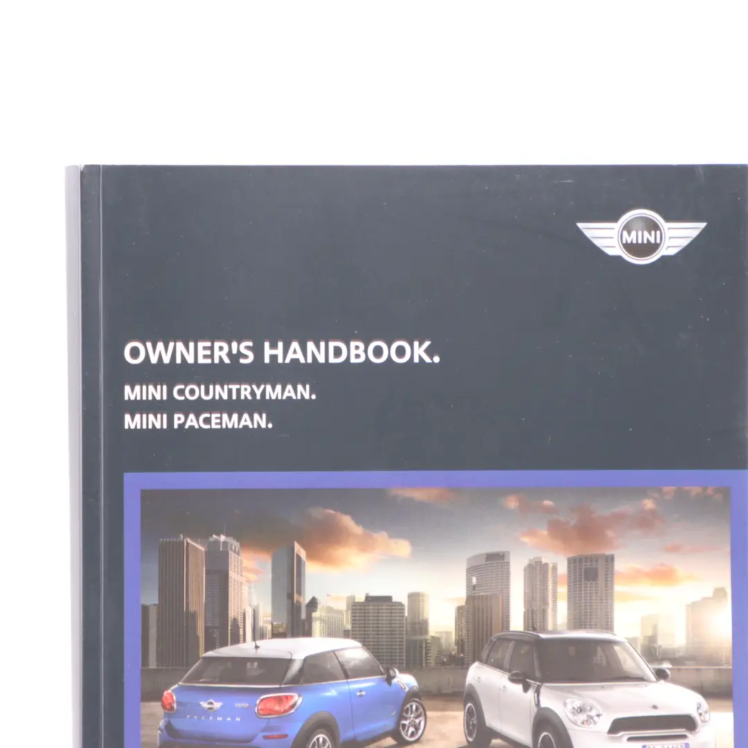 Owner's Handbook Pouch Wallet Case Set to Mini Paceman R61 with Part number 2919020 Mini Paceman R61 Owner's Handbook Pouch Wallet Case Set - SKU 2919020-1 - Part number 2919020