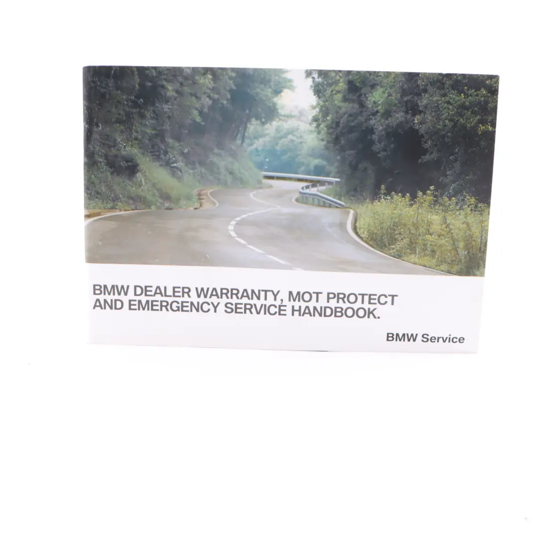 BMW F32 English Service Owner's Manual Handbook Booklet Case Wallet - SKU 2956755 - Part number 2956755