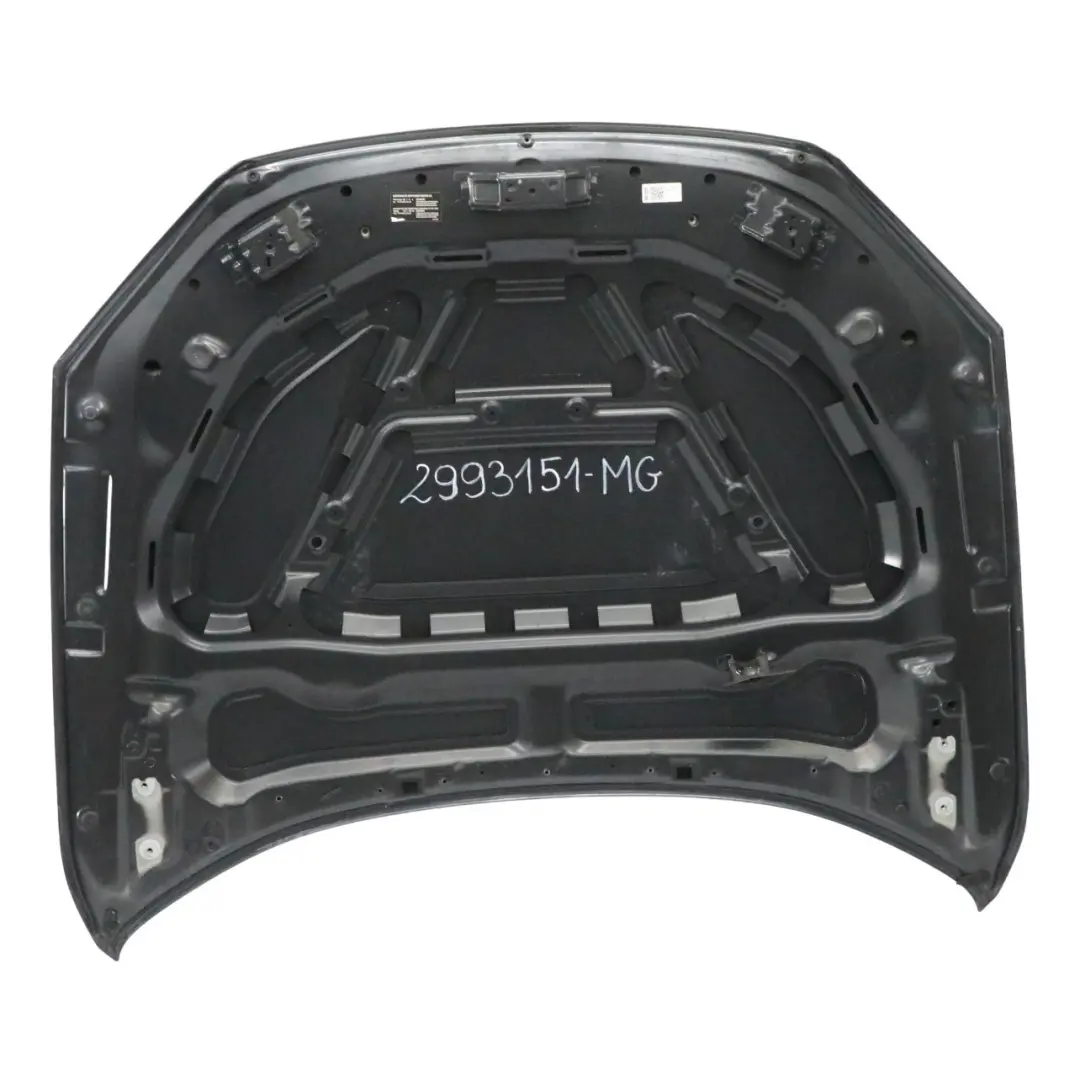 Bonnet Hood Front Engine Cover Mineral Grey Metallic - B39 to BMW X1 E84 with Part number 2993151 BMW X1 E84 Bonnet Hood Front Engine Cover Mineral Grey Metallic - B39 - SKU 2993151-MG - Part number 2993151