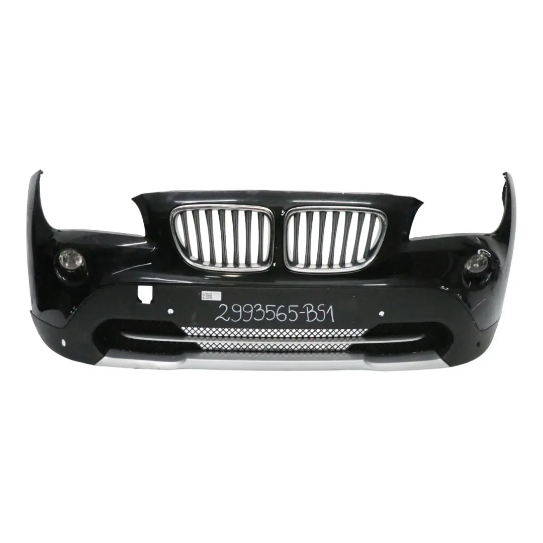 BMW X1 E84 Front Bumper Cover PDC Panel Black Sapphire Metallic - 475 - SKU 2993565-BS1 - Part number 2993565