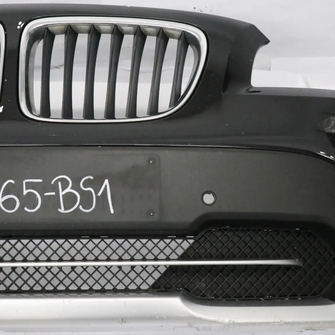 Front Bumper Cover PDC Panel Black Sapphire Metallic - 475 to BMW X1 E84 with Part number 2993565 BMW X1 E84 Front Bumper Cover PDC Panel Black Sapphire Metallic - 475 - SKU 2993565-BS1 - Part number 2993565
