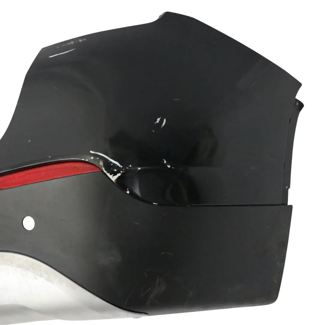 Complete Rear Bumper Trim Panel PDC Black Sapphire Metallic - 475 to BMW X1 E84 with Part number 2993568 BMW X1 E84 Complete Rear Bumper Trim Panel PDC Black Sapphire Metallic - 475 - SKU 2993568-BS - Part number 2993568