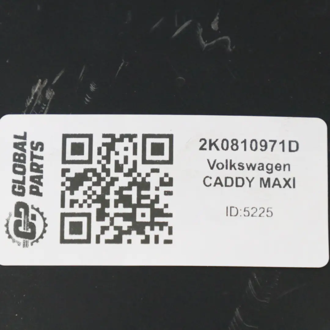 Arch Liner Splash Guard Rear Left N/S to Volkswagen Caddy Maxi Wheel with Part number 2K0810971D Volkswagen Caddy Maxi Wheel Arch Liner Splash Guard Rear Left N/S - SKU 2K0810971D - Part number 2K0810971D