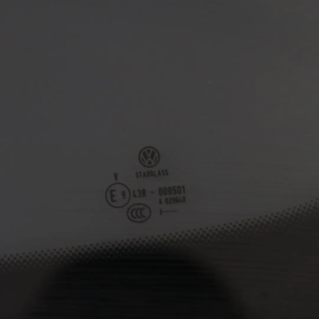 VW Volkswagen Caddy Maxi Rear Left N/S Side Wall Window Black Glass - SKU 2K3845331H - Part number 2K3845331H