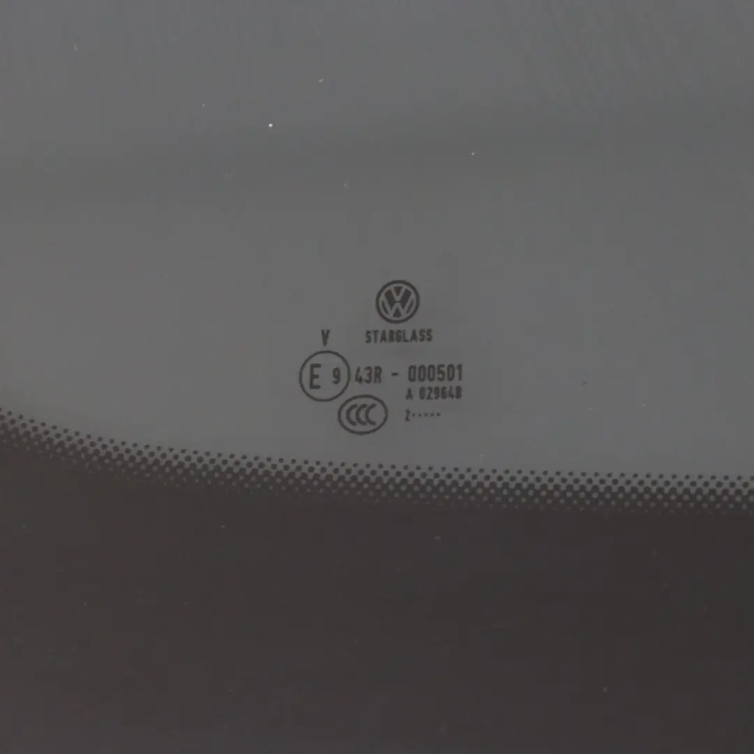 VW Volkswagen Caddy Maxi Front Left N/S Side Wall Window Black Glass - SKU 2K3845332H - Part number 2K3845332H