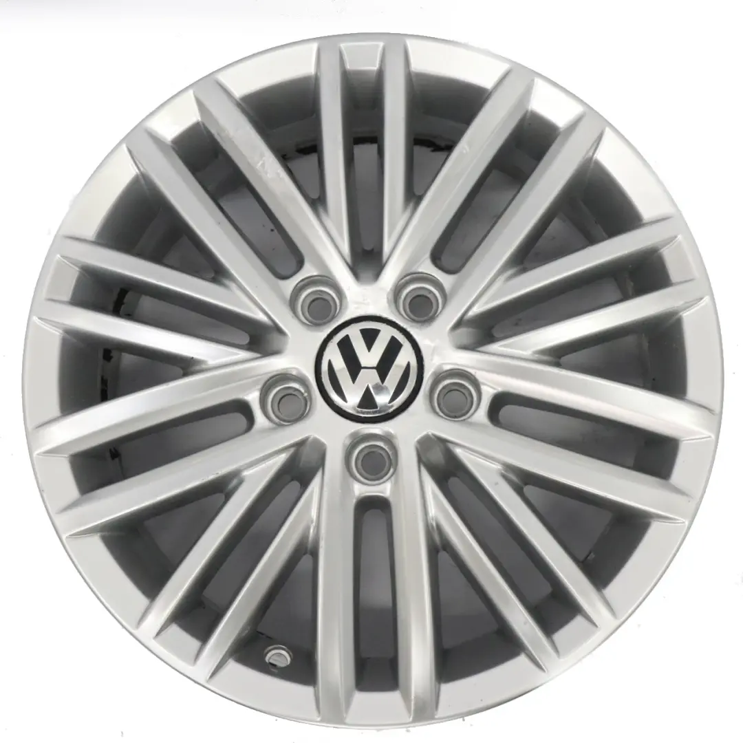 Alloy Rim 16" 6J ET:50 2K5601025J to VW Volkswagen Caddy Silver Wheel with Part number 2K5601025J-3 VW Volkswagen Caddy Silver Wheel Alloy Rim 16" 6J ET:50 2K5601025J - SKU 2K5601025J-3 - Part number 2K5601025J-3
