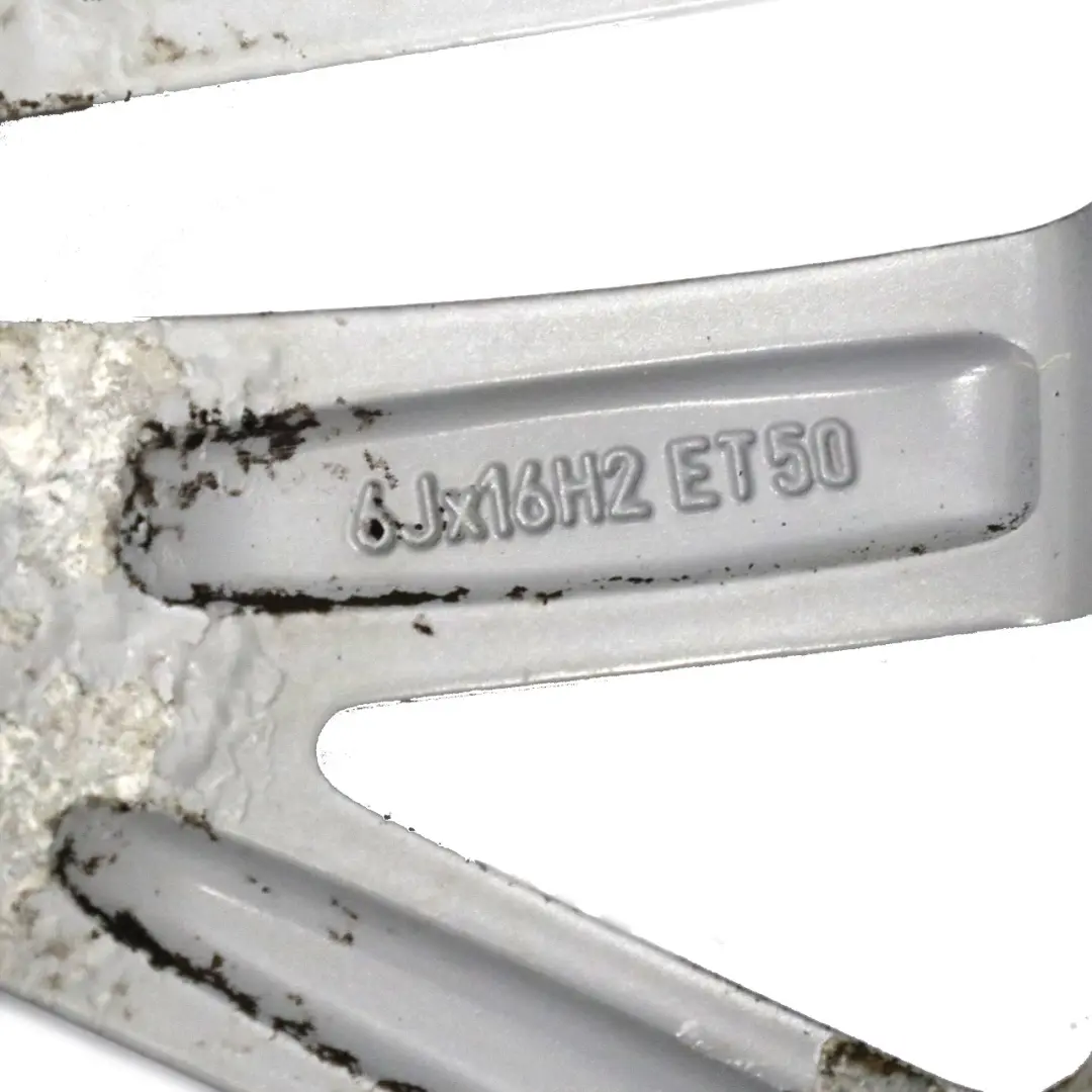 Alloy Rim 16" 6J ET:50 2K5601025J to VW Volkswagen Caddy Silver Wheel with Part number 2K5601025J-3 VW Volkswagen Caddy Silver Wheel Alloy Rim 16" 6J ET:50 2K5601025J - SKU 2K5601025J-3 - Part number 2K5601025J-3